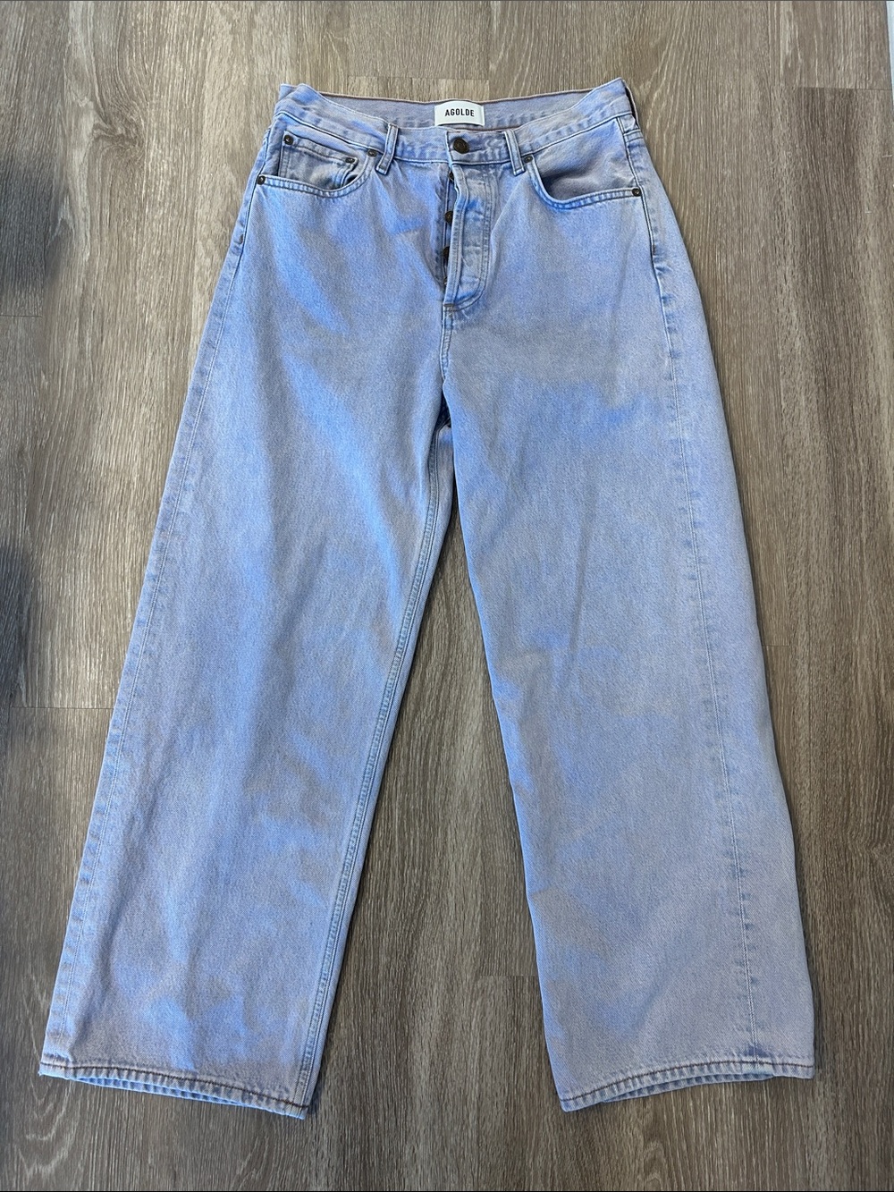 Agolde - Ren High Rise Wide Leg Jeans